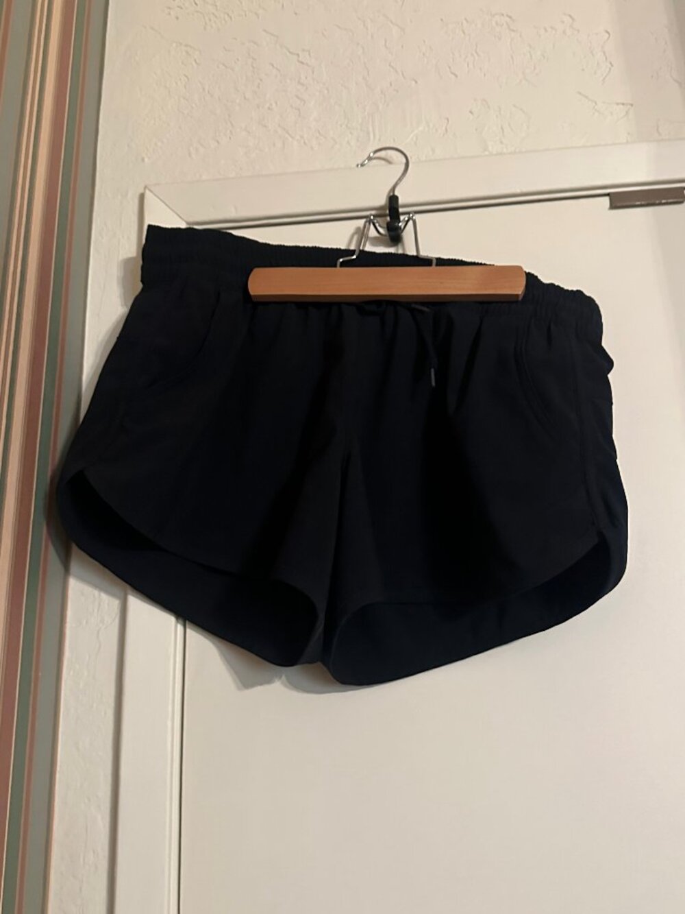 Columbia black athletic shorts, size medium